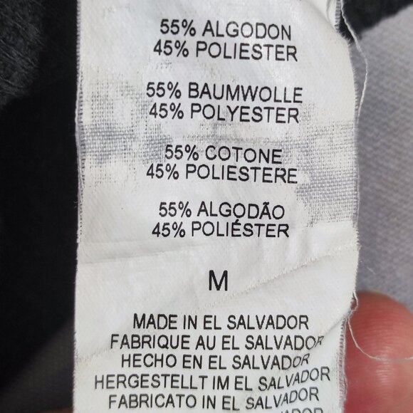 Fox knitted crew neck sweater girl size M black with graphic design - Picture 6 of 8